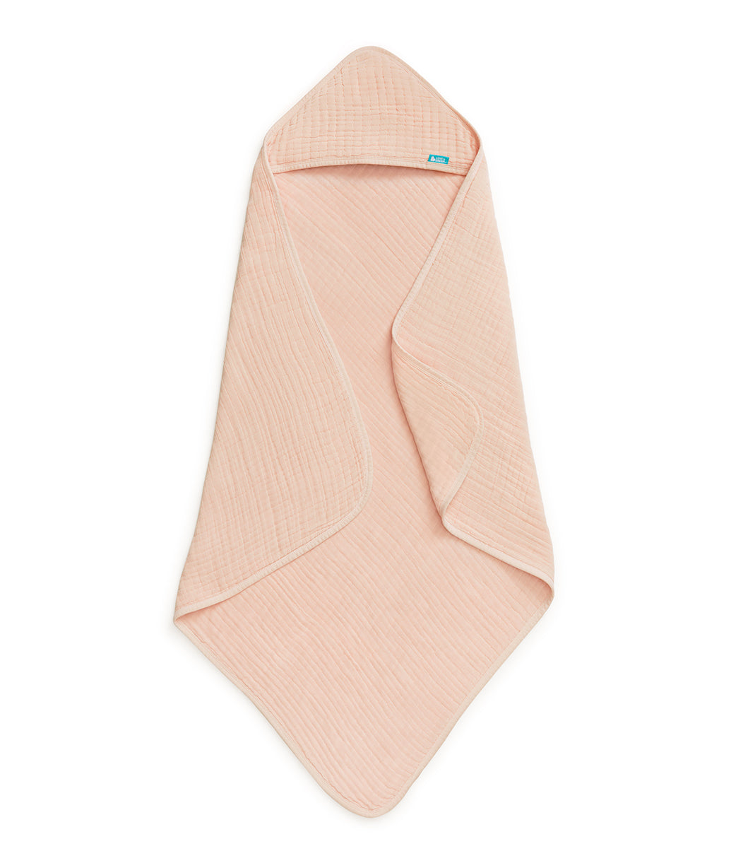Hooded Towel Muslin Blush - Image 3