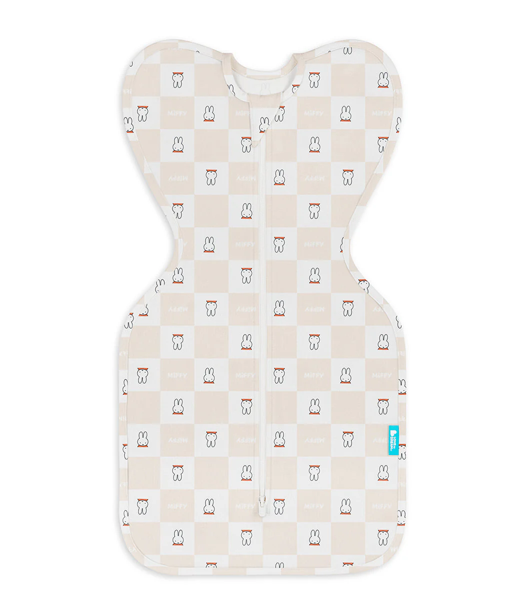 Newborn Essential Miffy Gift Bundle | 1.0 TOG | Swaddle 2 | Romper | Birch - Image 3
