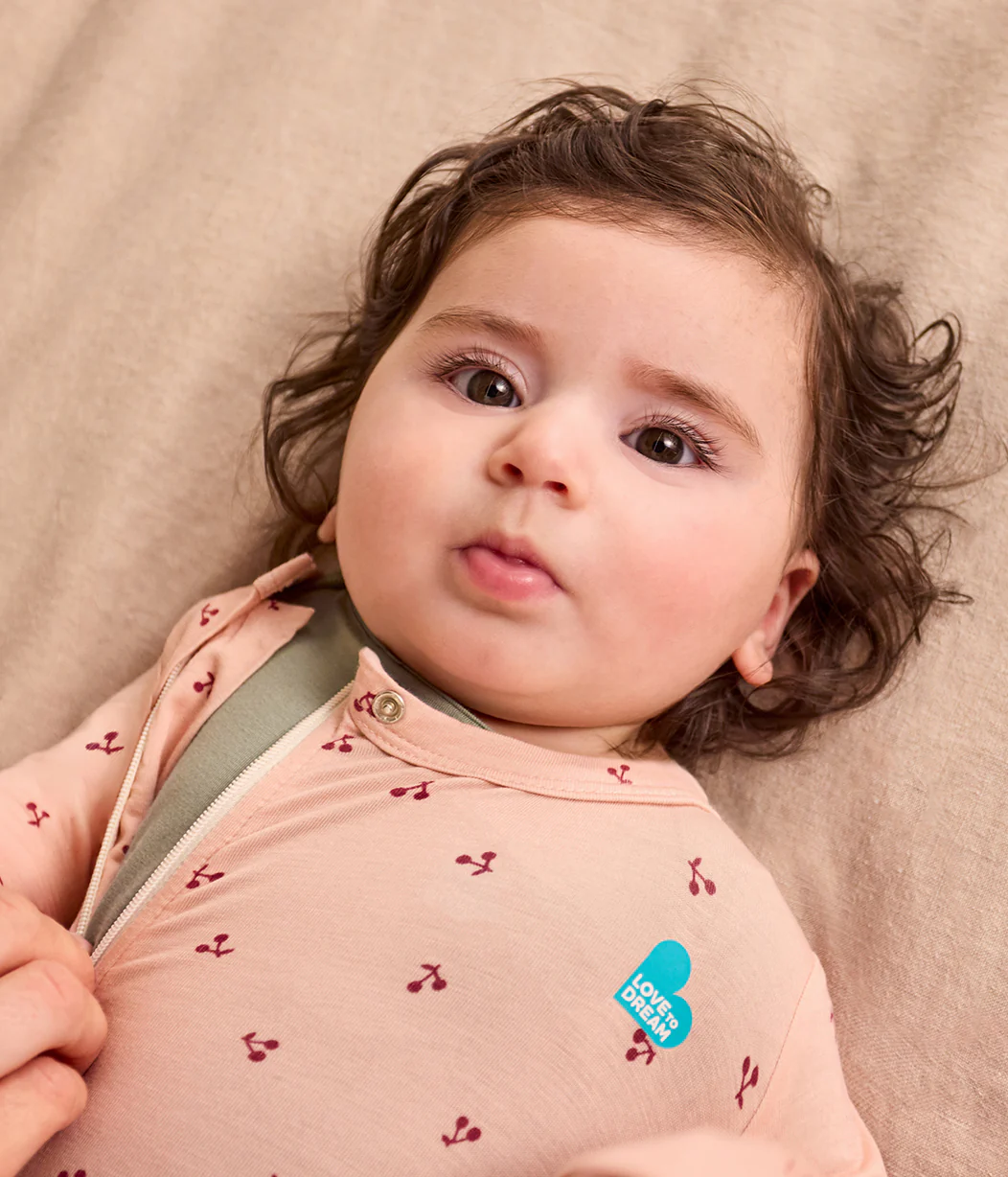 Romper Snug Fit Viscose from Bamboo Blush Cherries - Image 5