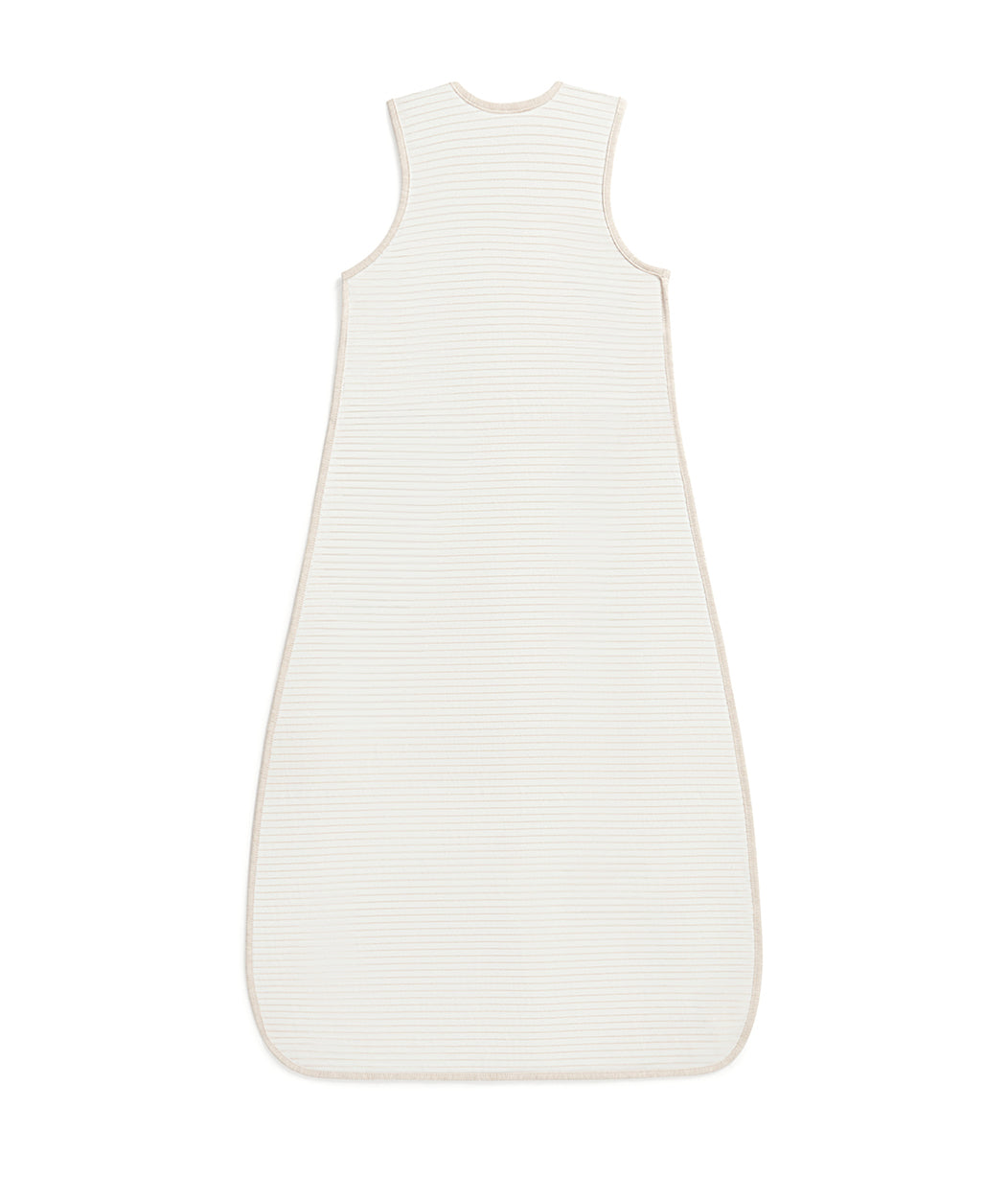 Sleep Bag Sleeveless 0.2 TOG Cotton Tan Breton Stripe - Image 3