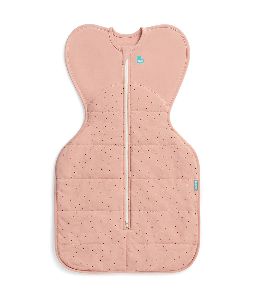 Sleep Machine Swaddle Up Starter Bundle | 2.5 TOG | Rose Pebbles - Image 3