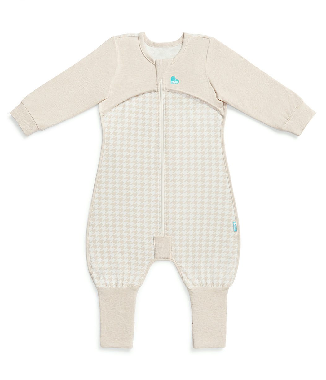 Sleep Suit Bundle | 1.0 TOG | Powder Blue Twinkle 2 | Tan Houndstooth - Image 5