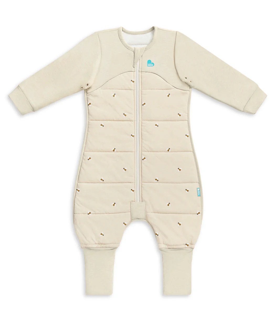 Sleep Suit Bundle 2.5 | 3.5 TOG | Olive Bees | Oat Bees | Forest Star - Image 5