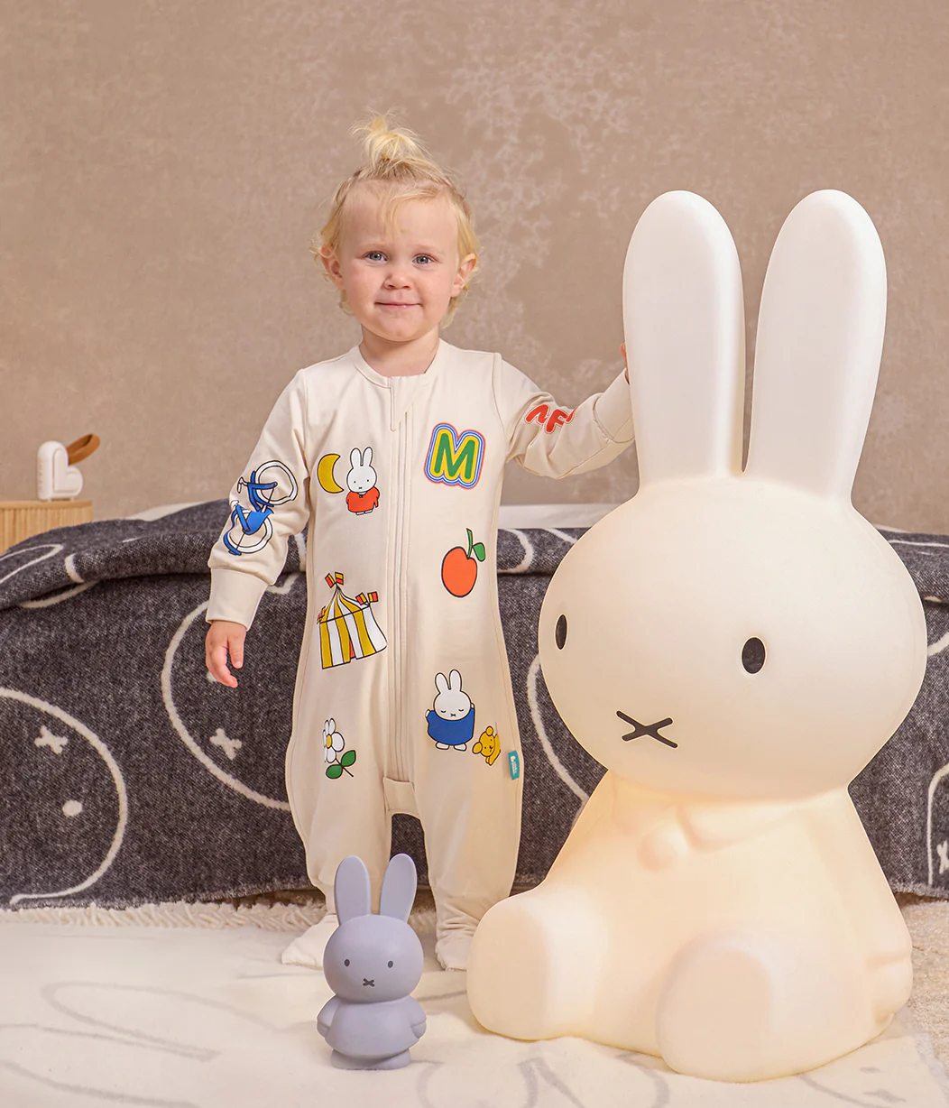 Sleep Suit Long Sleeve 1.0 TOG Cotton Birch Miffy Placement - Image 5