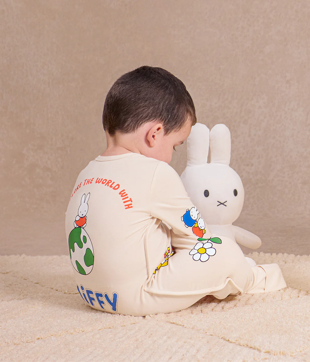 Sleep Suit Long Sleeve 1.0 TOG Cotton Birch Miffy Placement - Image 8