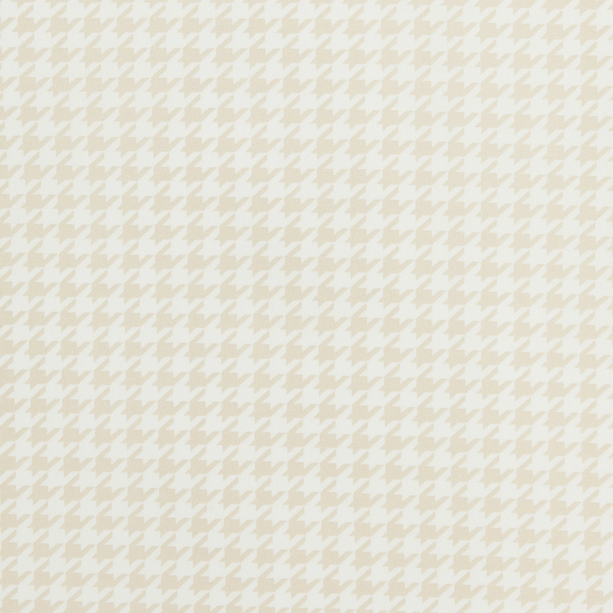 Sleep Suit Long Sleeve 1.0 TOG Cotton Tan Houndstooth - Image 4