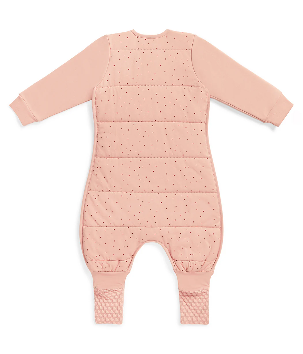 Sleep Suit Long Sleeve 2.5 TOG Cotton Rose Pebbles - Image 3