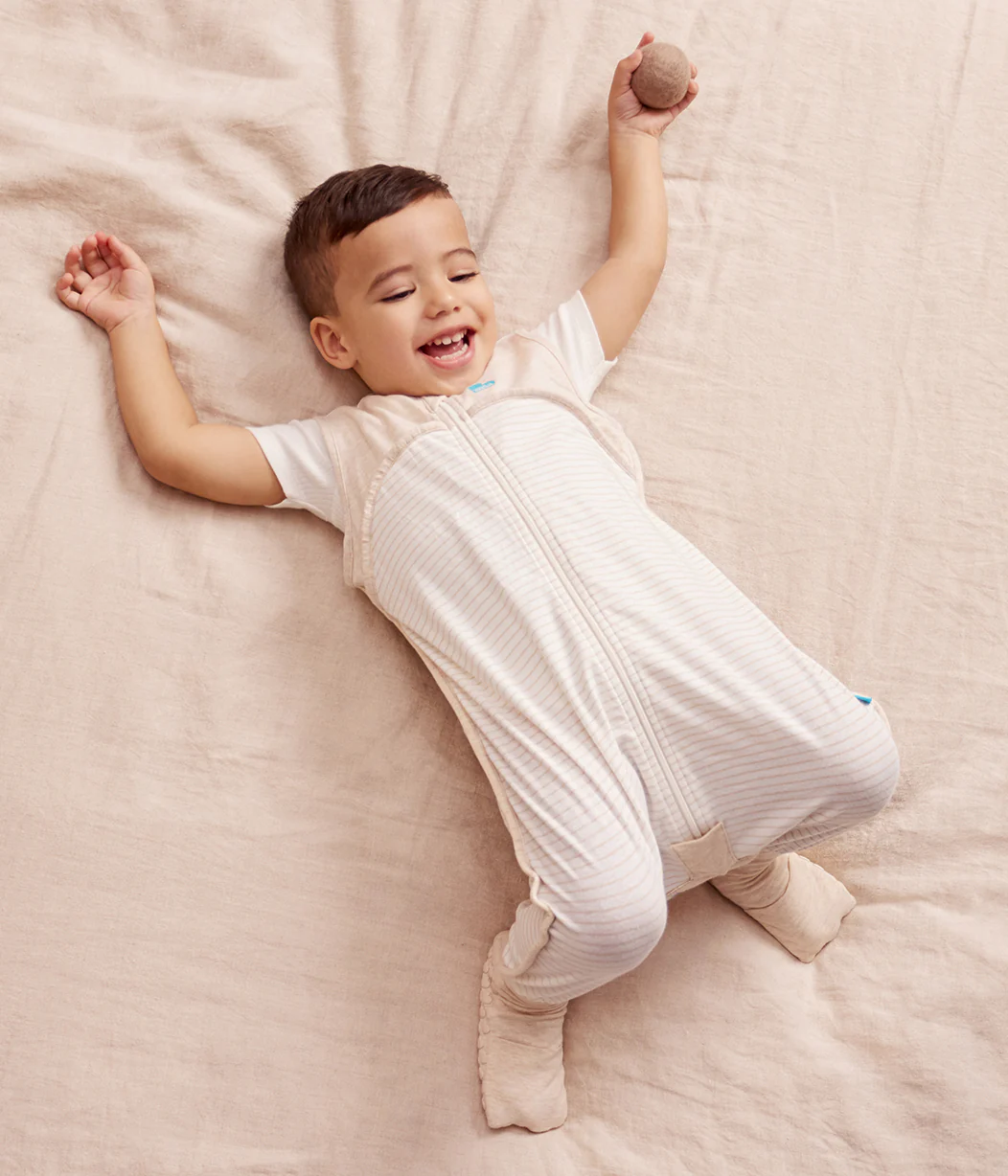 Sleep Suit PJ Bundle | 1.0 | 0.2 TOG | Powder Blue | Breton Stripe | Blush - Image 6