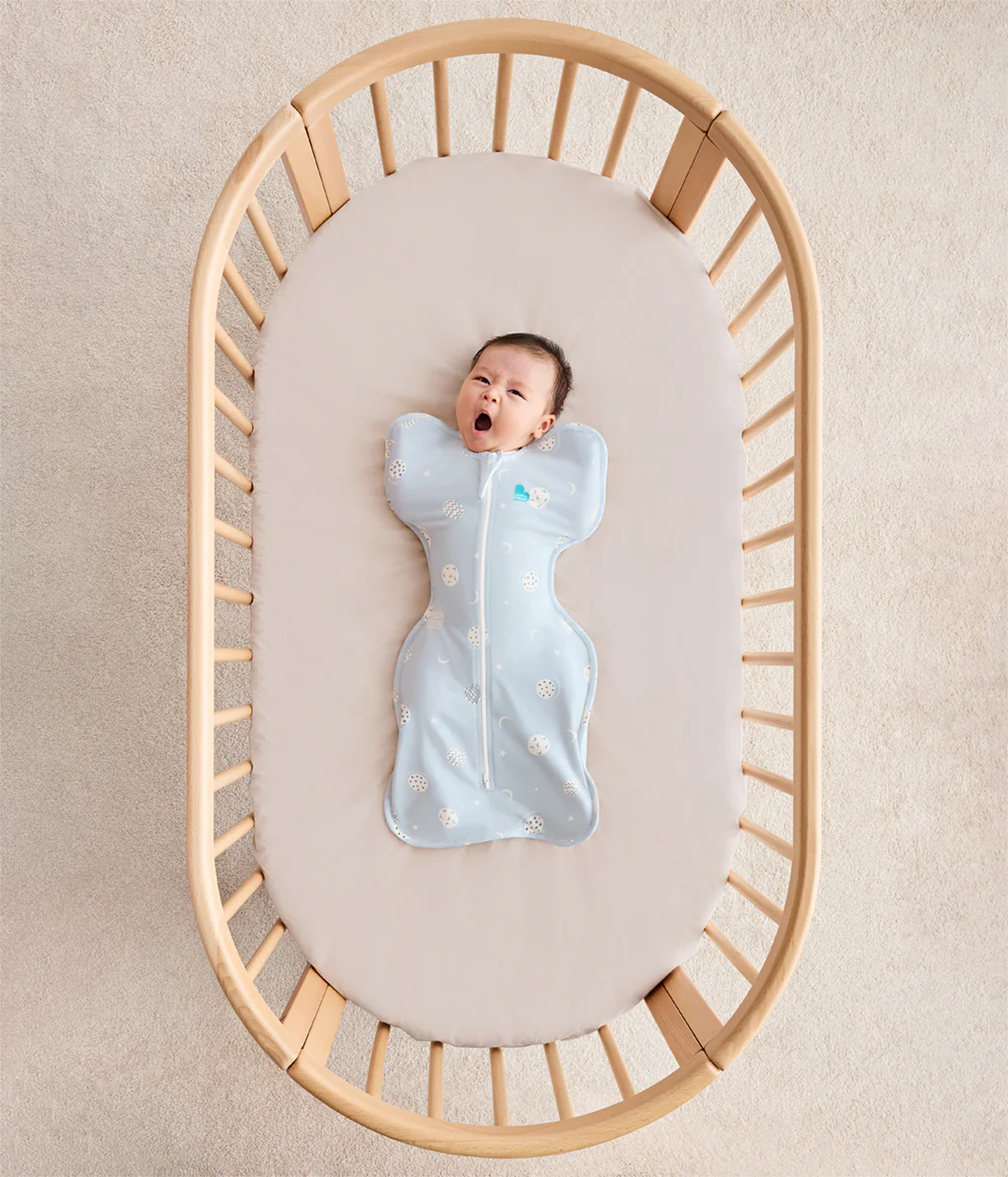 Swaddle Up™ 0.2 TOG Viscose from Bamboo Light Blue Little Dreamer - Image 4