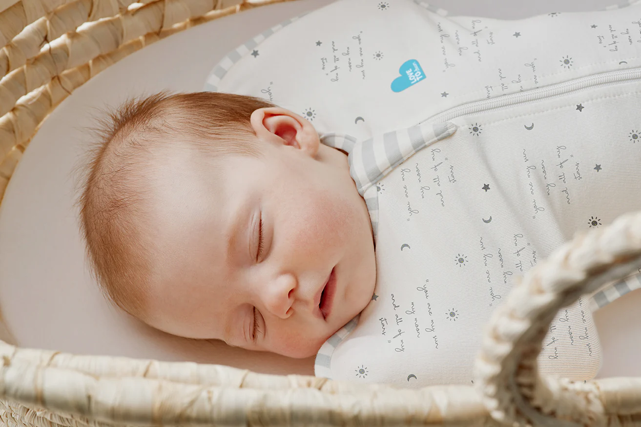 Swaddle Up™ 0.2 TOG Cotton White You Are My - Image 7