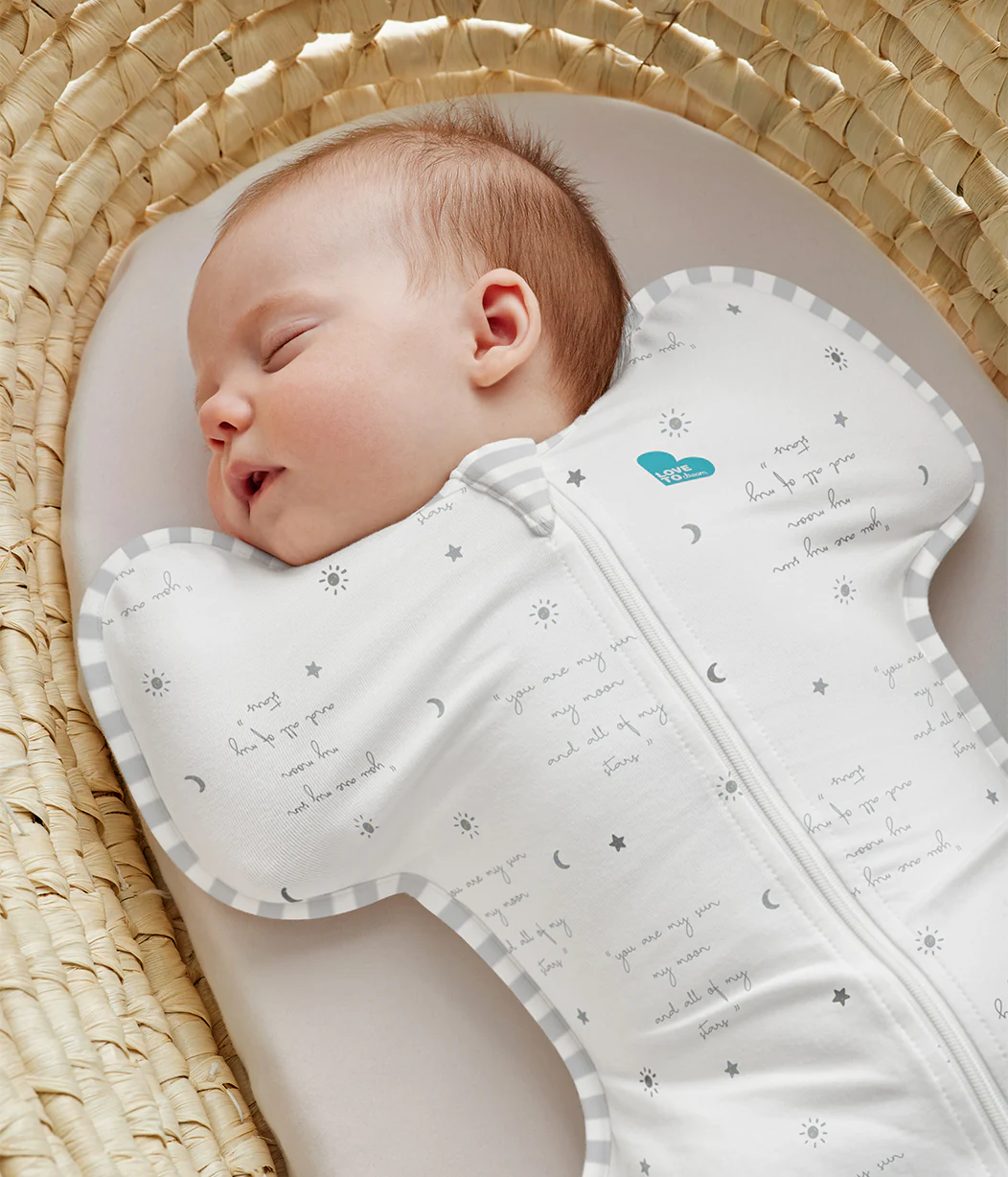Swaddle Up™ 0.2 TOG Cotton White You Are My - Image 8