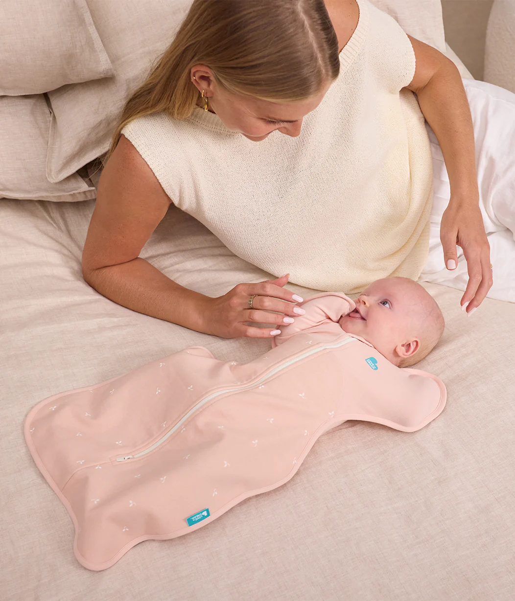 Swaddle Up™ 1.5 TOG Cotton Fleece Blush Twigs - Image 7
