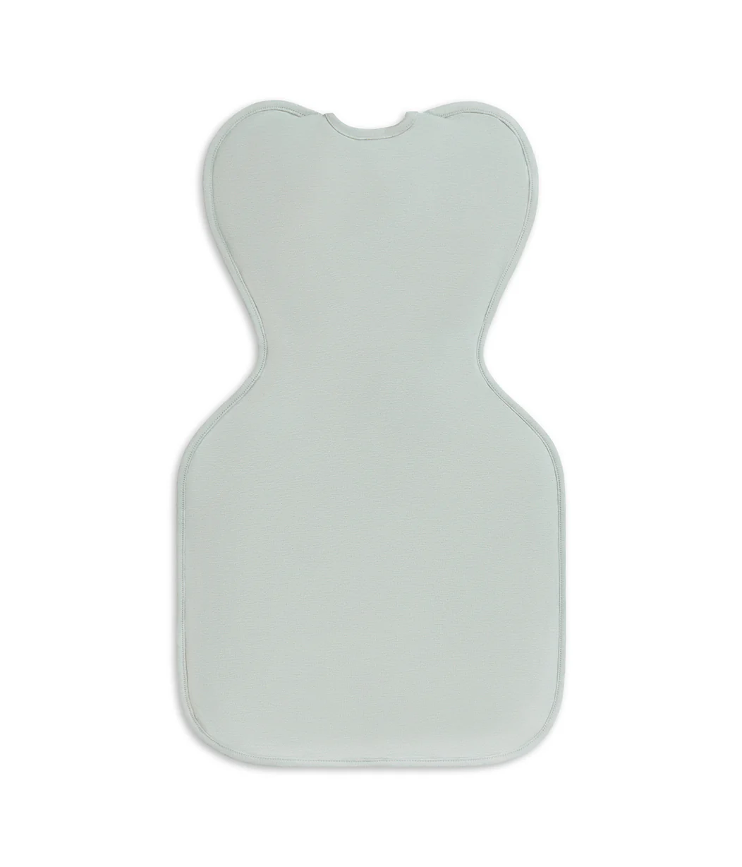 Swaddle Up™ 1.5 TOG Cotton Light Olive Mini Cloud - Image 3