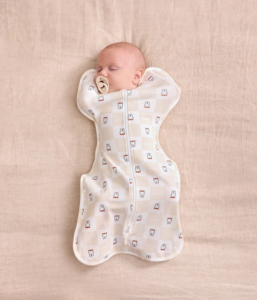 Swaddle Up™ 1.0 TOG Cotton Birch Miffy Checker