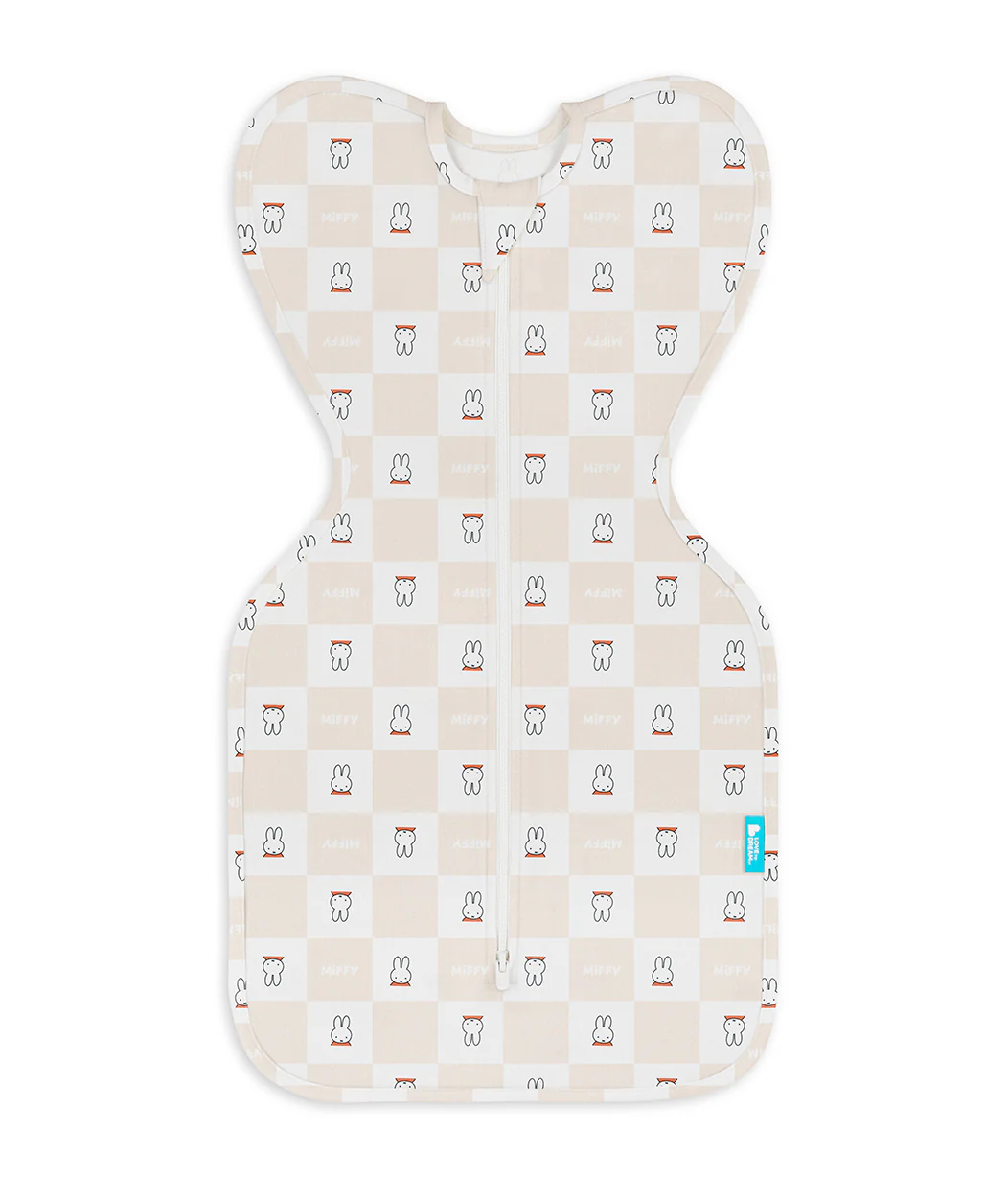 Swaddle Up™ 1.0 TOG Cotton Birch Miffy Checker - Image 2