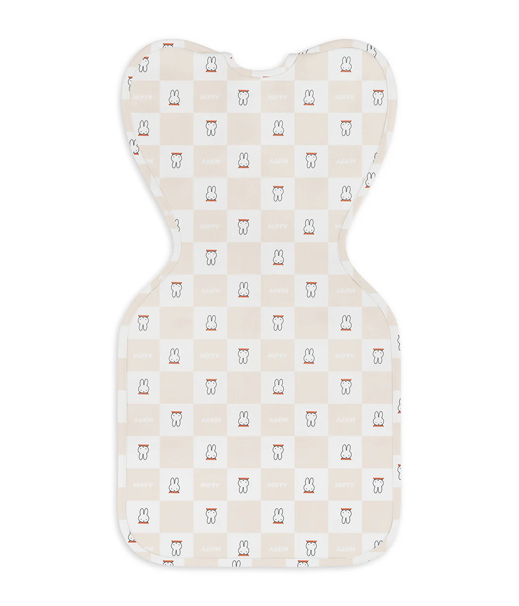 Swaddle Up™ 1.0 TOG Cotton Birch Miffy Checker - Image 3