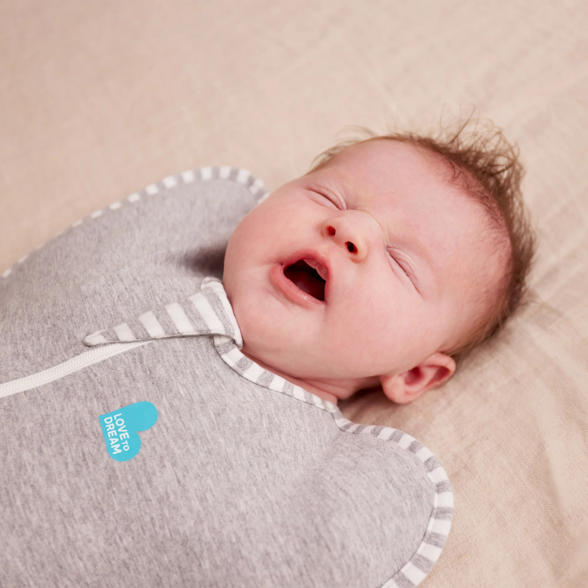 Swaddle Up™ 1.0 TOG Cotton Gray - Image 11