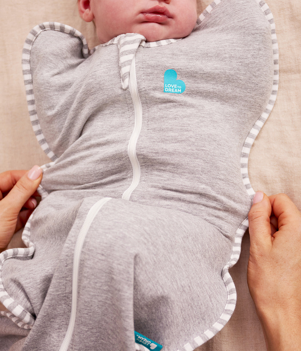 Swaddle Up™ 1.0 TOG Cotton Gray - Image 6