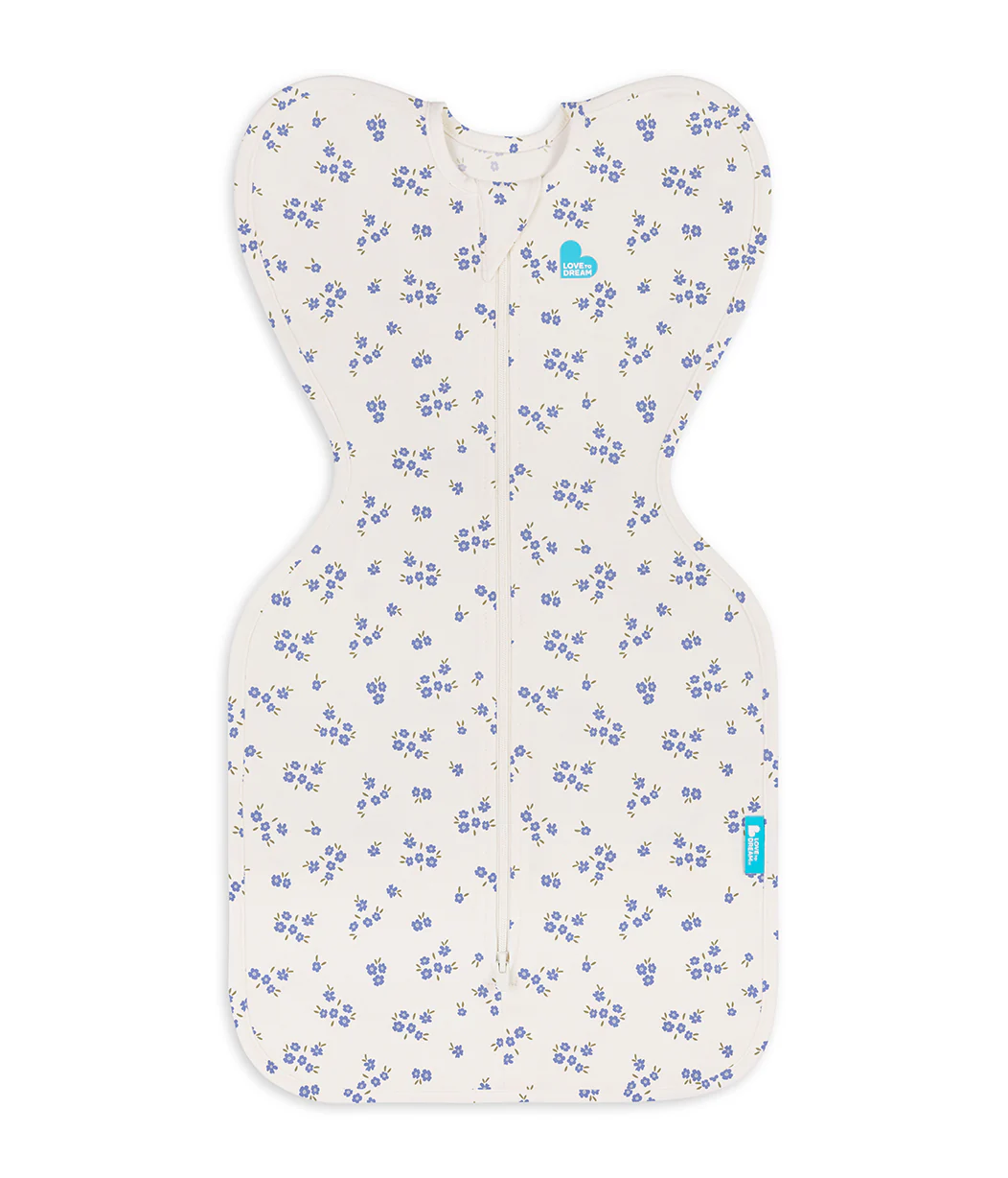 Swaddle Up™ 1.0 TOG Cotton Jacaranda Meadow - Image 2