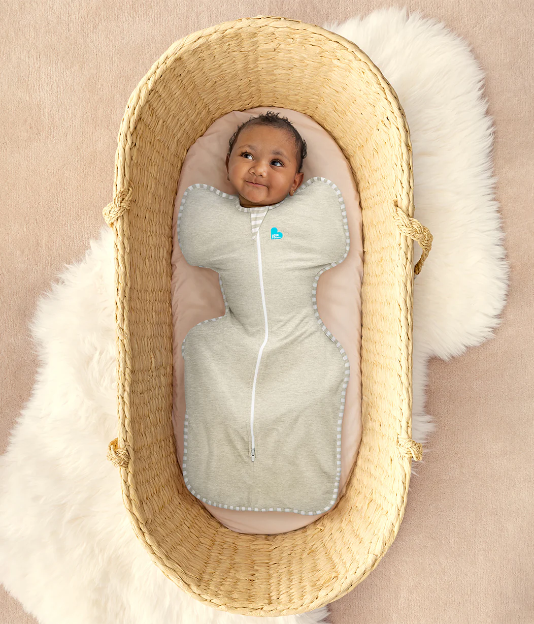 Swaddle Up™ Starter Pack 1.0 TOG Cotton Sand Cloud Bunnies - Image 6