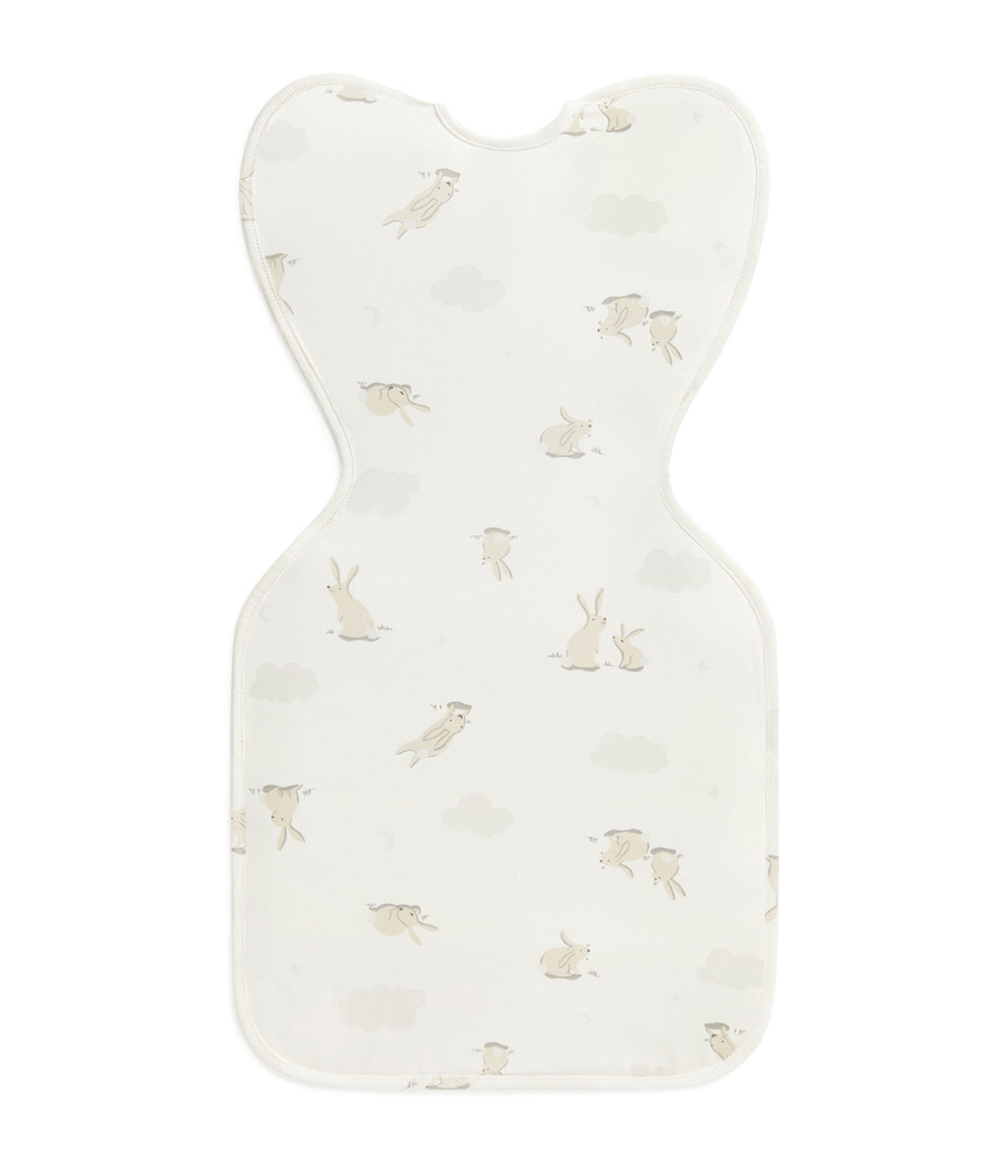 Swaddle Up™ 1.0 TOG Cotton White Cloud Bunnies - Image 3