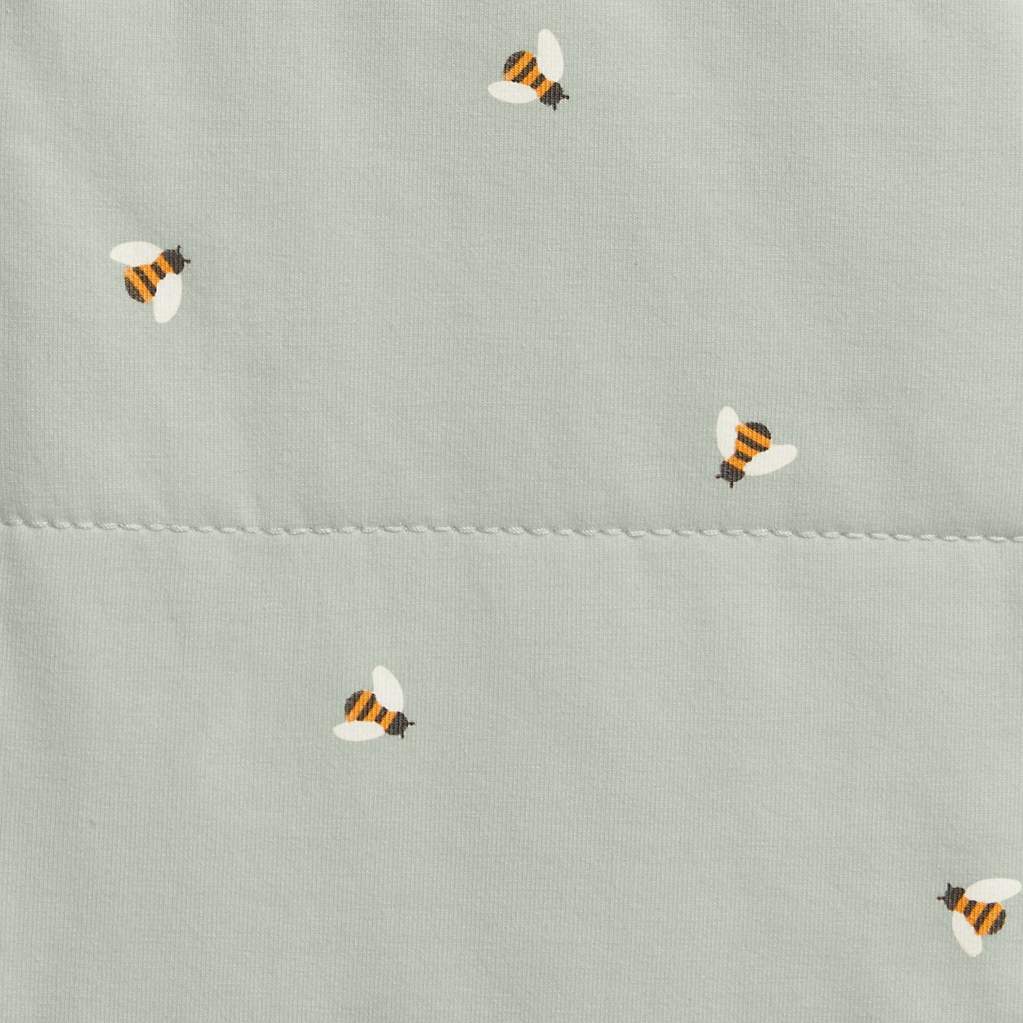 Swaddle Up™ 2.5 TOG Cotton Olive Bees - Image 4