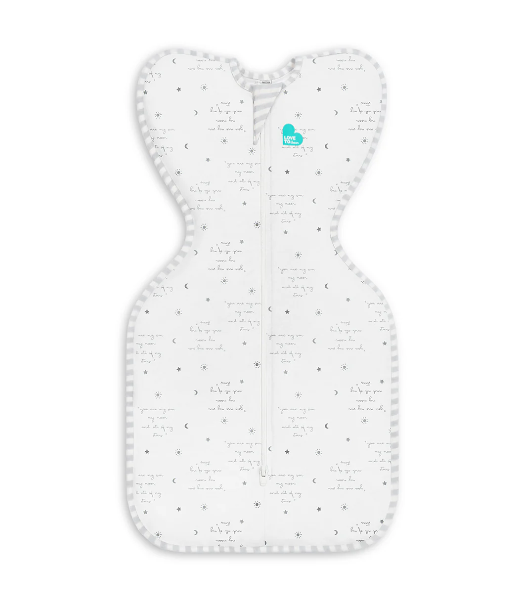 Swaddle Up Starter Bundle | 0.2 TOG | White You are my | Olive - Image 3
