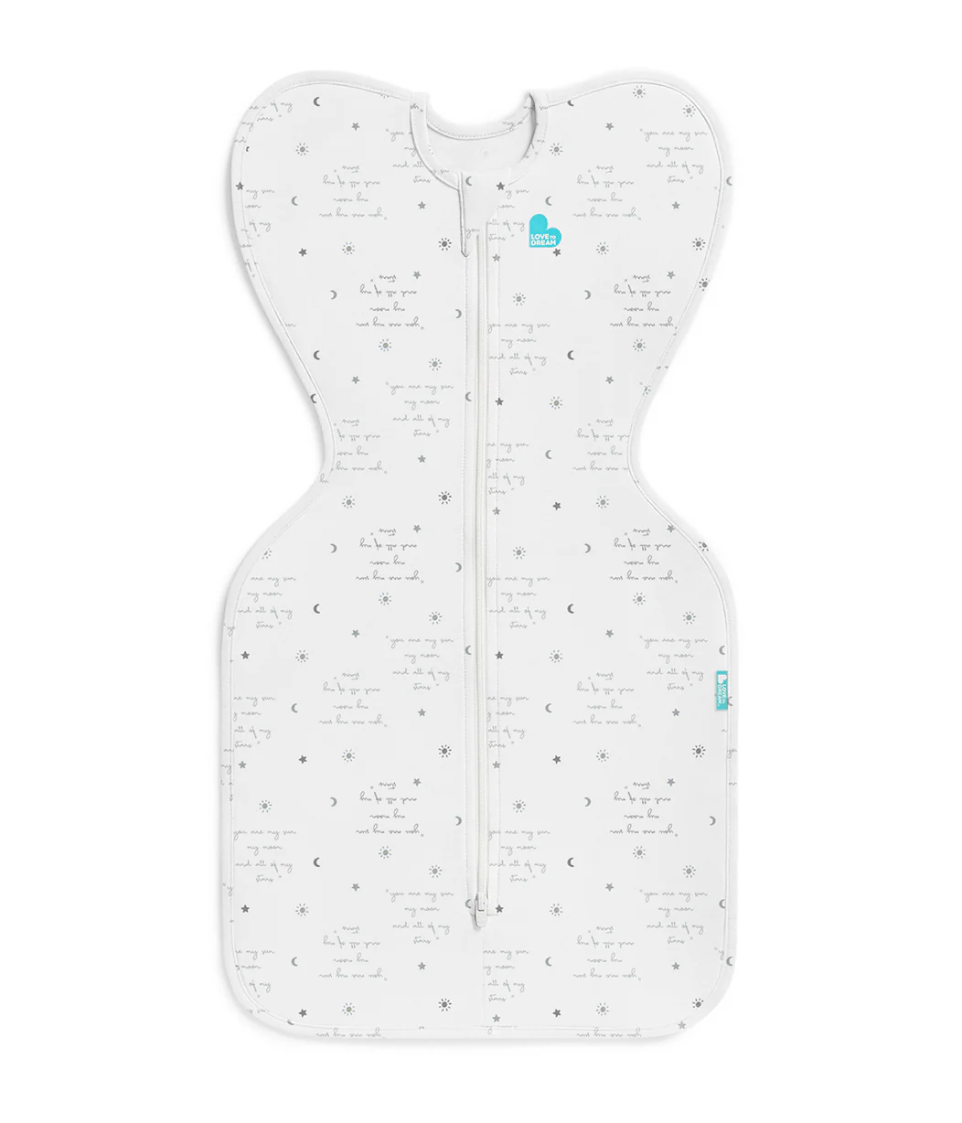 Swaddle Up Starter Bundle | 0.2 TOG | White You are my | Olive - Image 4