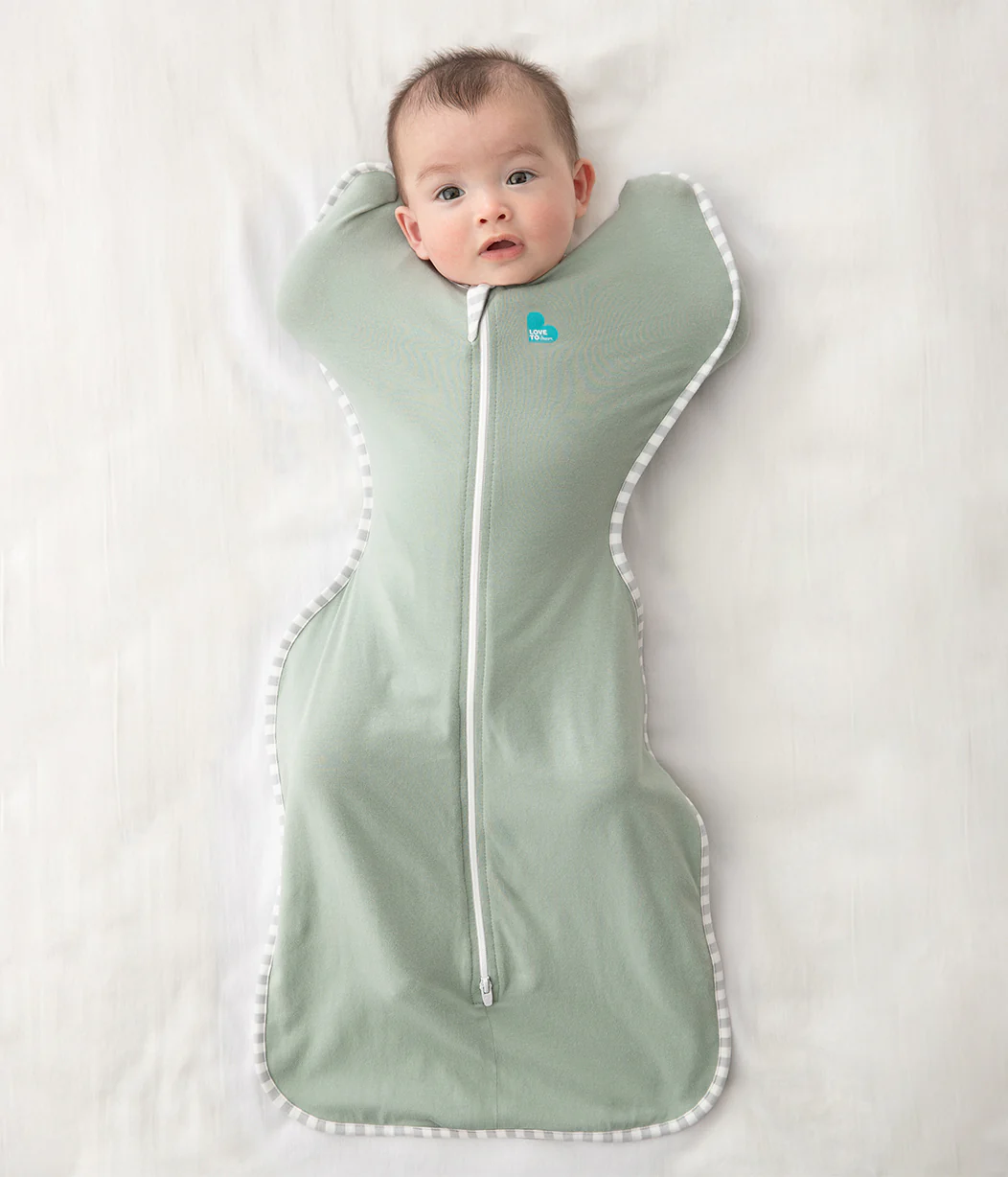 Swaddle Up Starter Bundle | 0.2 TOG | White You are my | Olive - Image 5