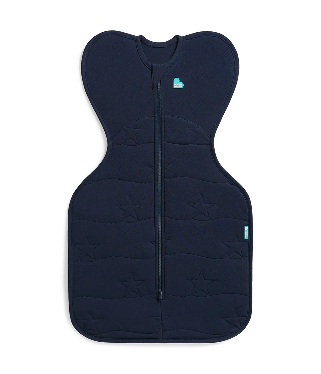 Swaddle Up Starter Bundle | 3.5 | 2.5 TOG | Navy Star | Olive Bees - Image 3