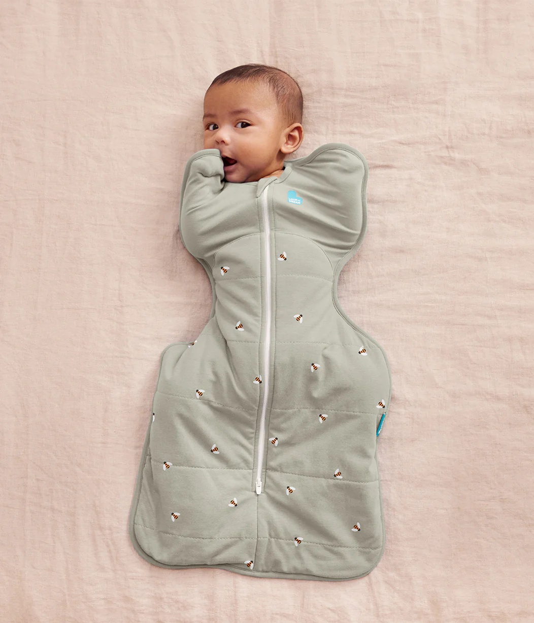 Swaddle Up Starter Bundle | 3.5 | 2.5 TOG | Navy Star | Olive Bees - Image 4