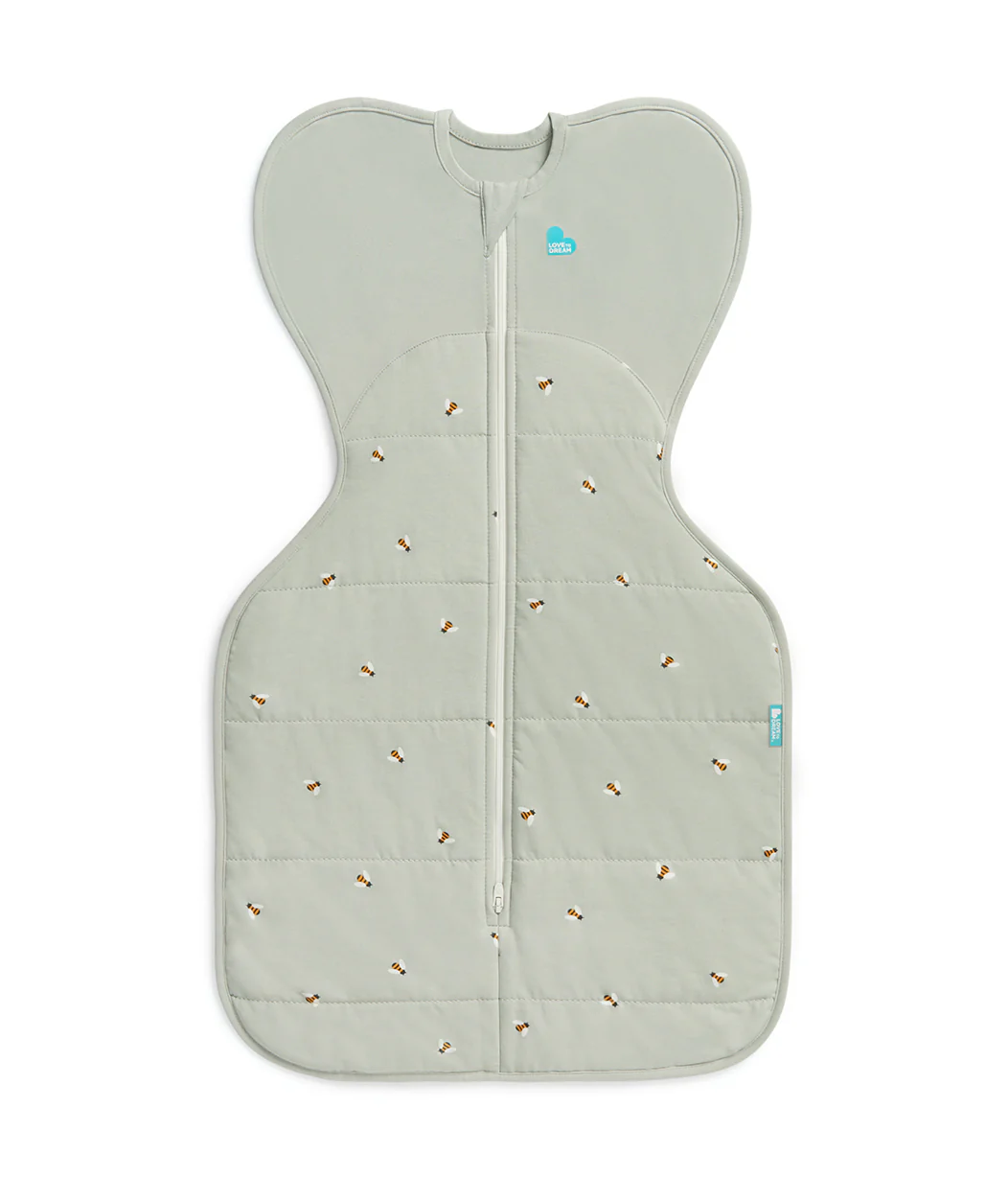Swaddle Up Starter Bundle | 3.5 | 2.5 TOG | Navy Star | Olive Bees - Image 5