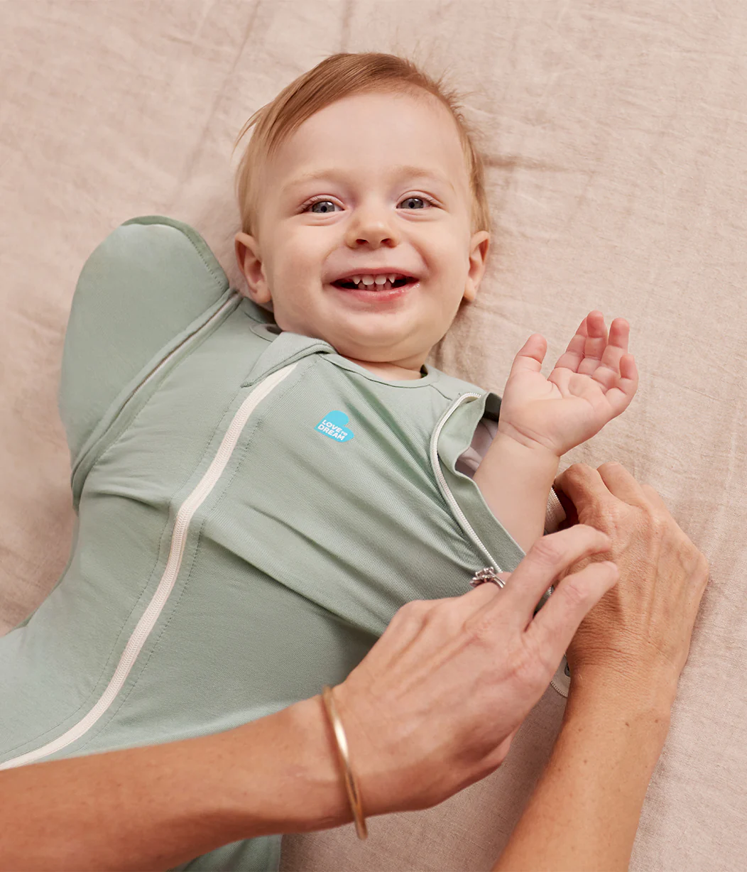 Swaddle Up™ 2-in-1 Transition Bag 0.2 TOG Cotton Olive - Image 6