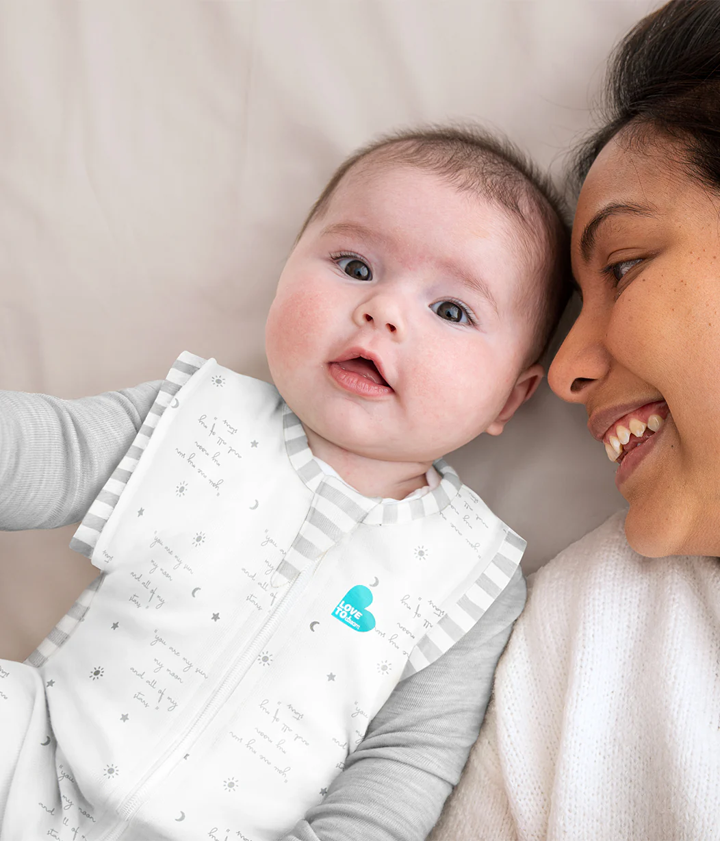 Swaddle Up™ 2-in-1 Transition Bag 0.2 TOG Cotton White You Are My - Image 4