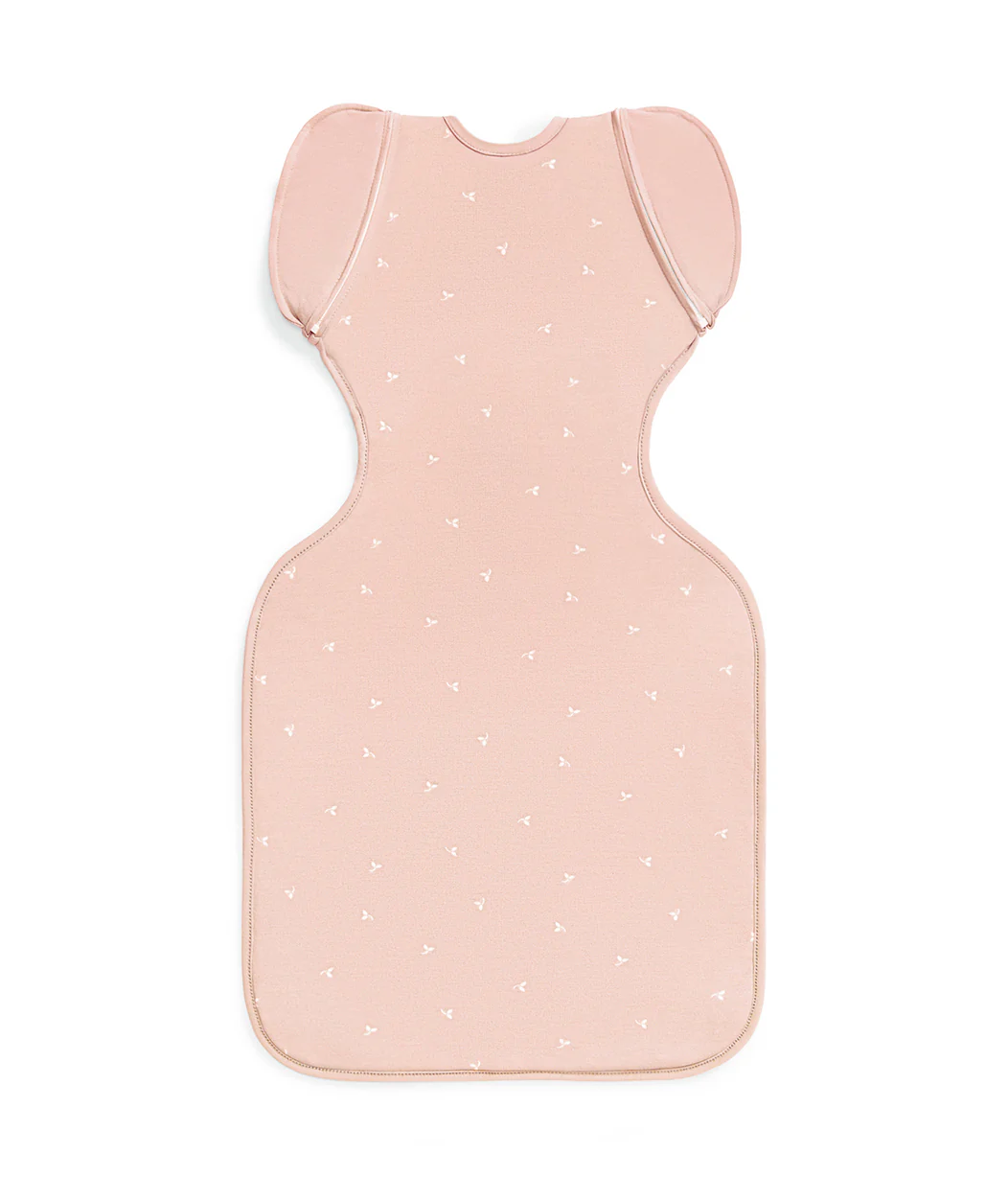 Swaddle Up™ 2-in-1 Transition Bag 1.5 TOG Cotton Fleece Blush Twigs - Image 3