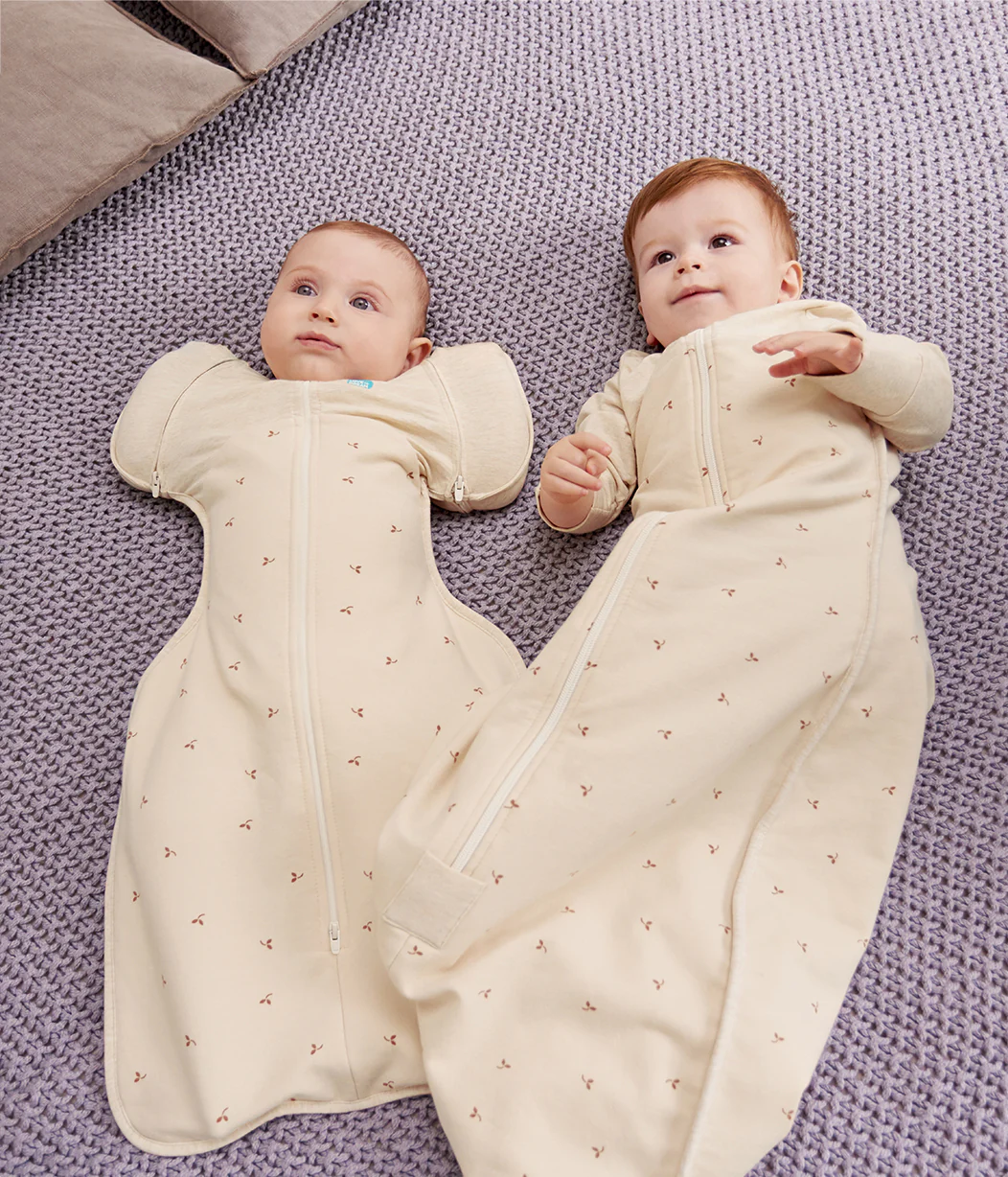 Swaddle Up™ 2-in-1 Transition Bag 1.5 TOG Cotton Oatmeal Twigs - Image 8
