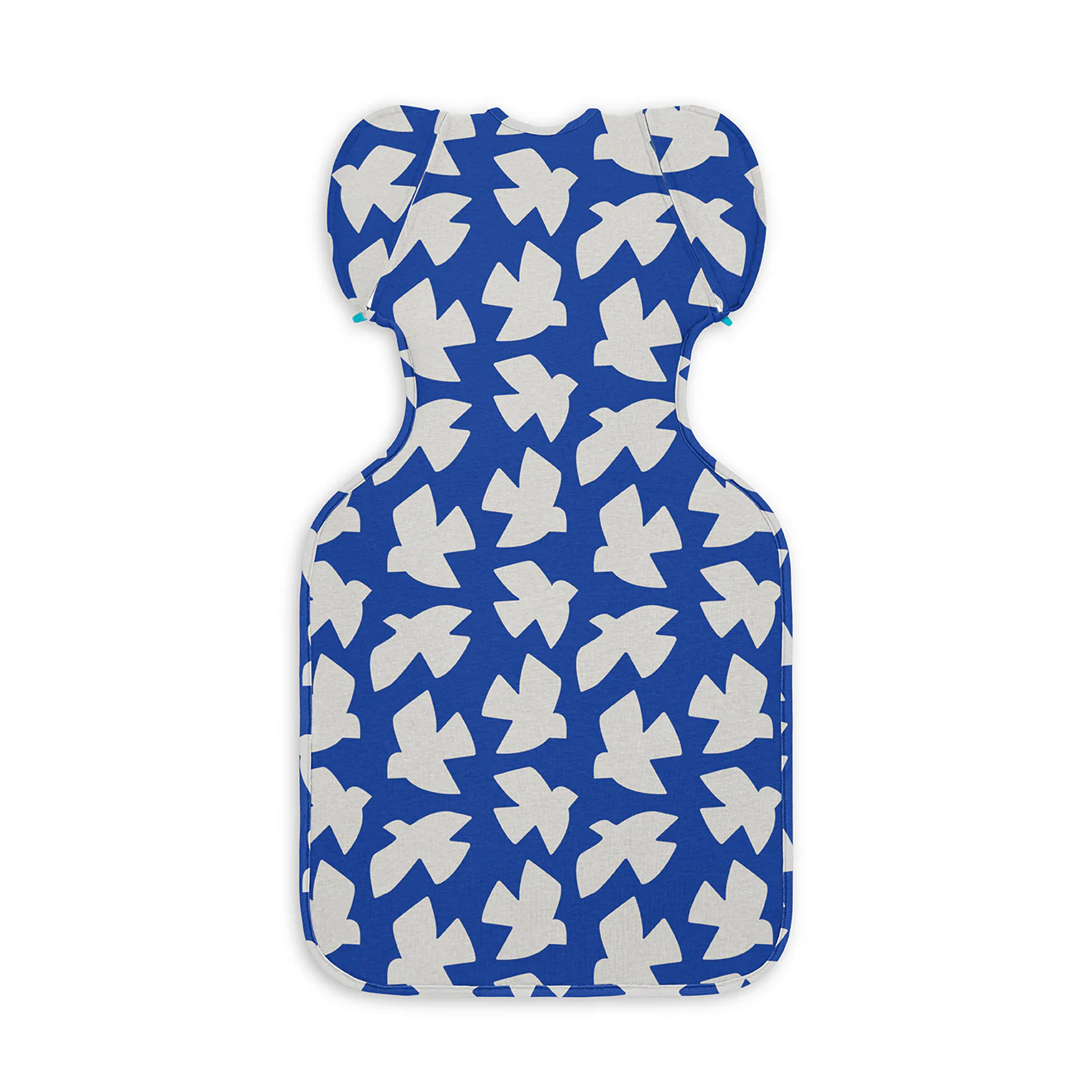Swaddle Up™ 2-in-1 Transition Bag 1.0 TOG Cotton Cobalt Paperbirds - Image 4