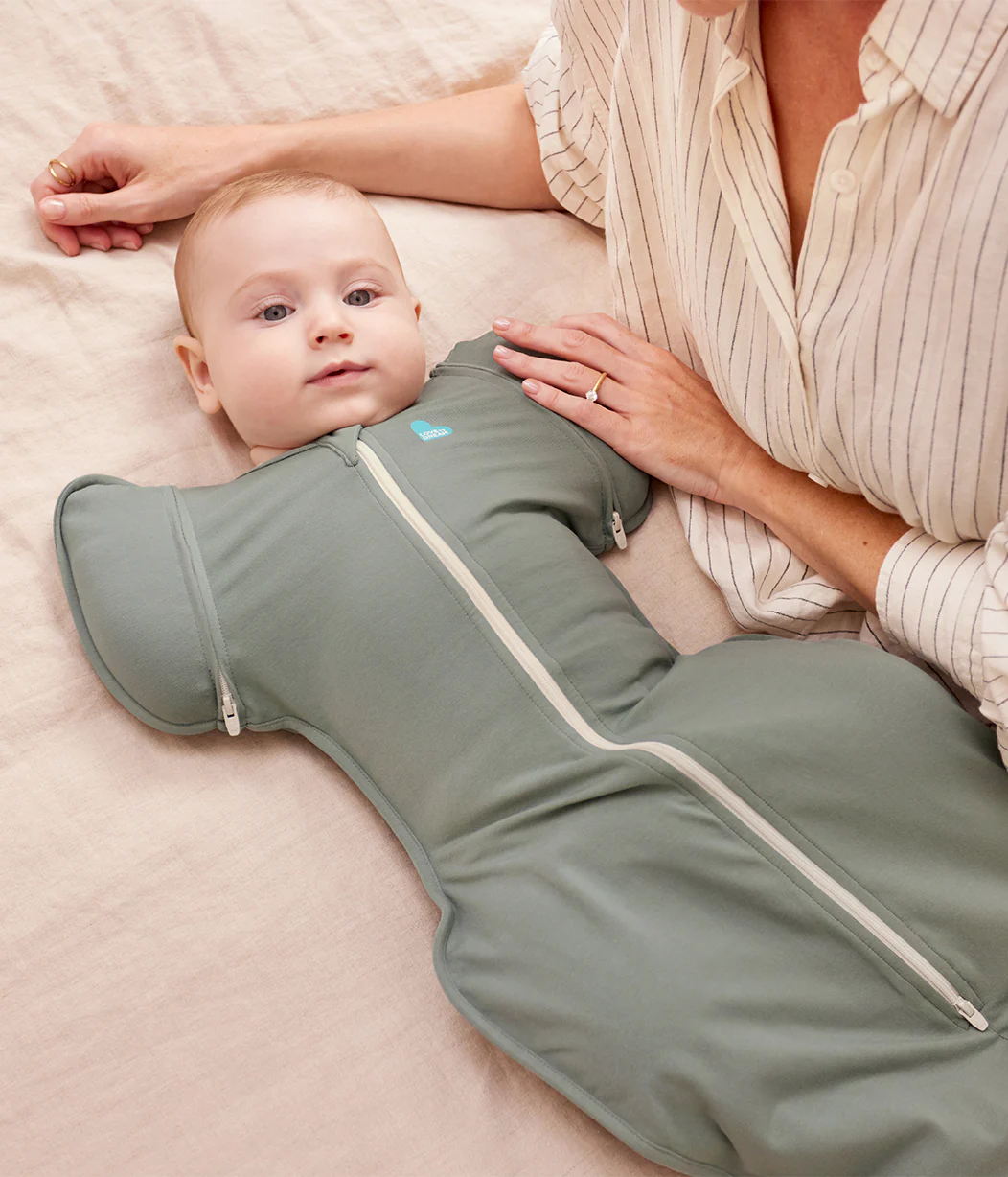 Swaddle Up™ 2-in-1 Transition Bag 1.0 TOG Cotton Deep Olive - Image 5