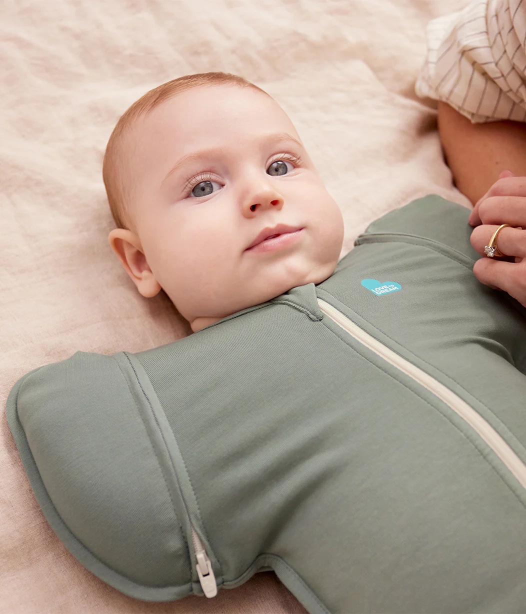 Swaddle Up™ 2-in-1 Transition Bag 1.0 TOG Cotton Deep Olive - Image 6