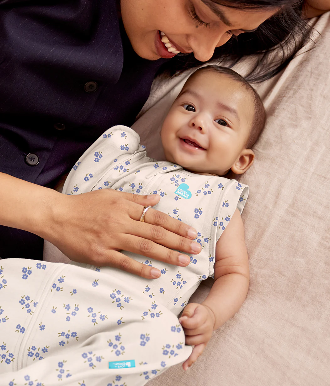 Swaddle Up™ 2-in-1 Transition Bag 1.0 TOG Cotton Jacaranda Meadow - Image 8