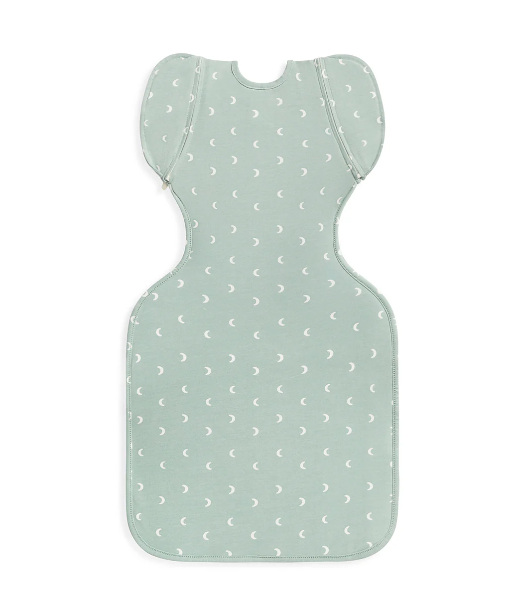 Swaddle Up™ Early Roller 2-in-1 Transition Bag 1.0 TOG Cotton Olive Moon - Image 3