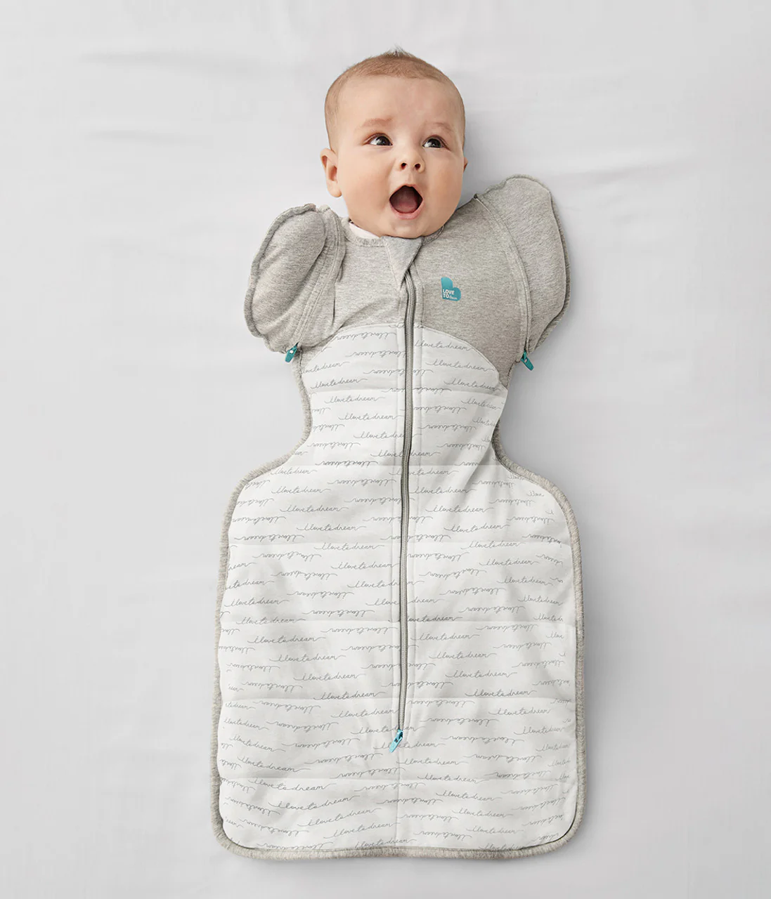 Swaddle Up™ 2-in-1 Transition Bag 2.5 TOG Cotton White Dreamer - Image 4