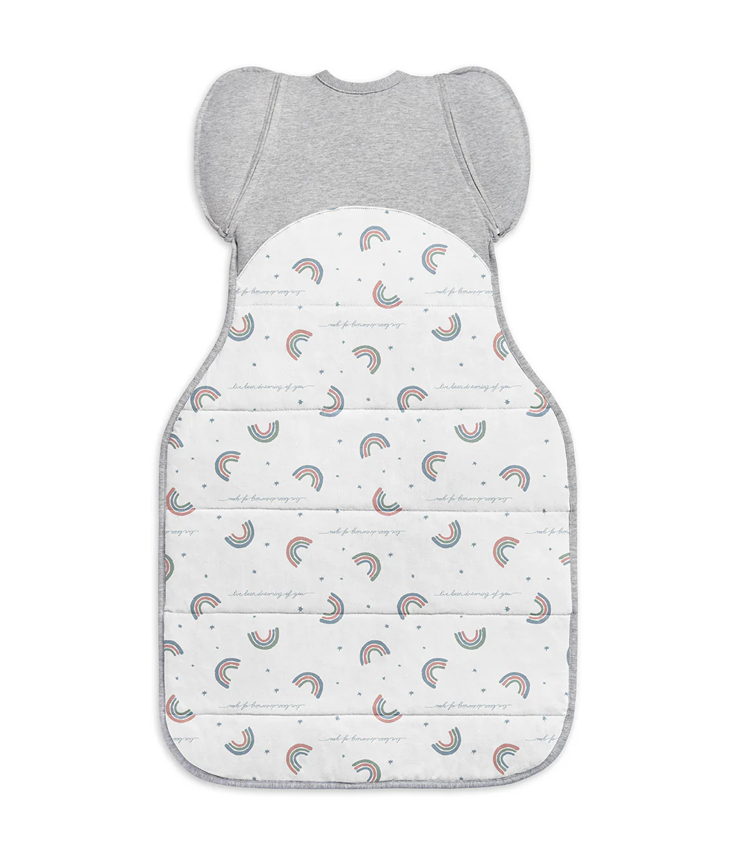 Swaddle Up™ 2-in-1 Transition Bag 2.5 TOG Cotton White Rainbow Dream - Image 3