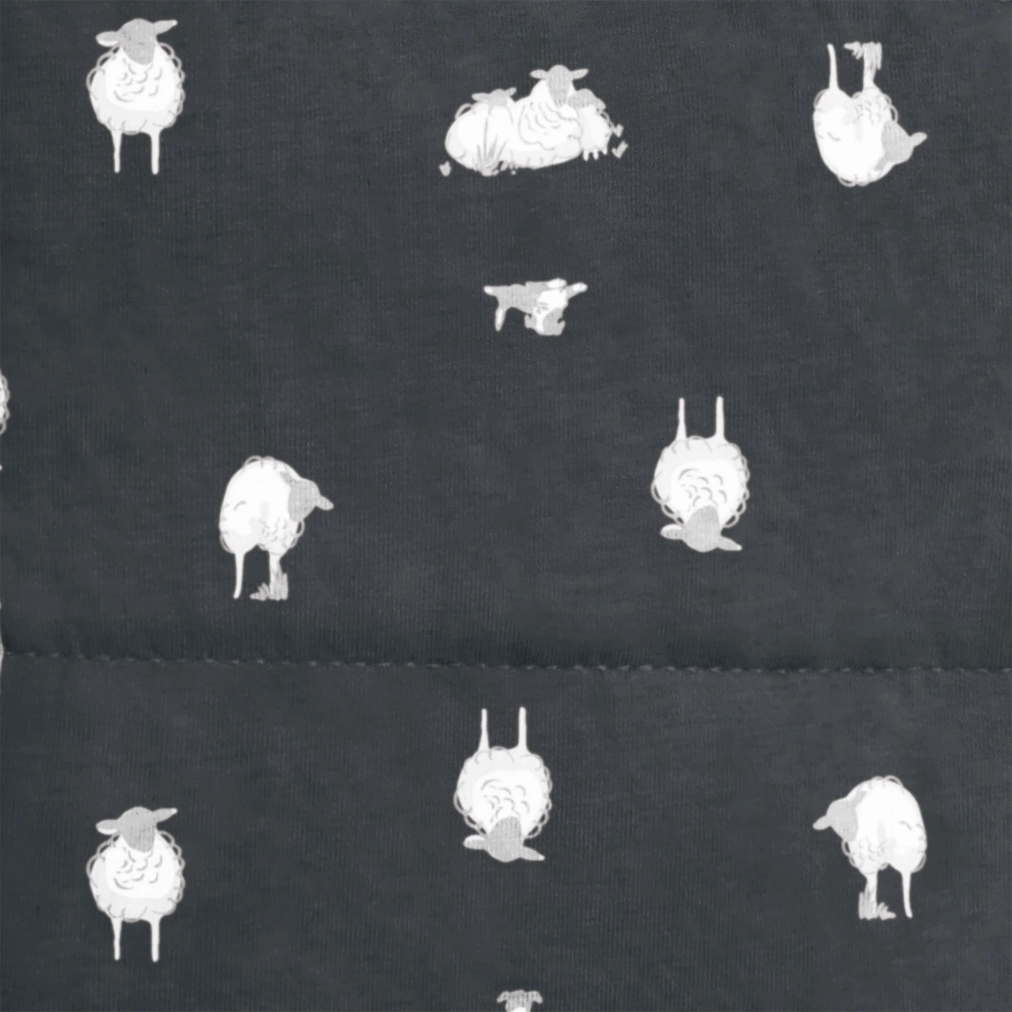 Swaddle Up™ 2-in-1 Transition Bag 2.5 TOG Organic Cotton/Merino Wool Charcoal Lamb's Best Friend - Image 4