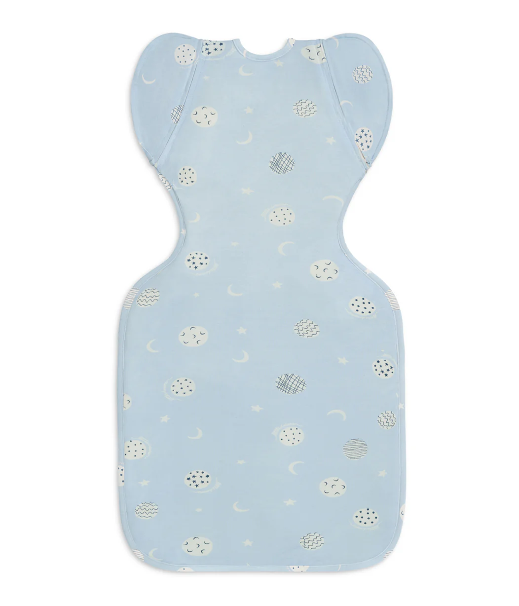 Swaddle Up™ 2-in-1 Transition Bag 0.2 TOG Viscose from Bamboo Light Blue Little Dreamer - Image 3