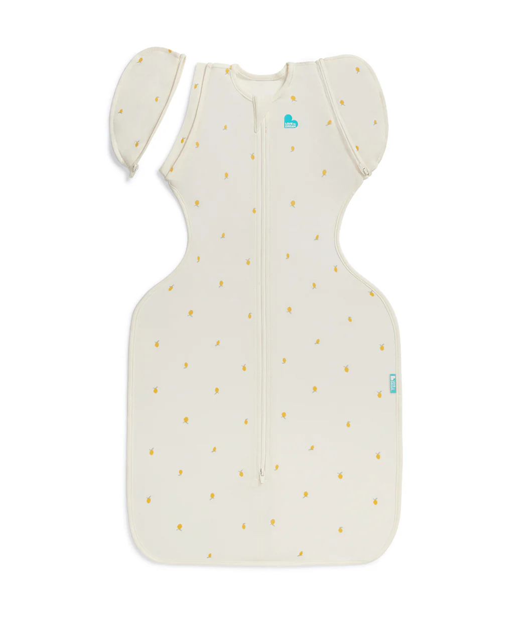 Swaddle Up™ 2-in-1 Transition Bag 1.0 TOG Viscose from Bamboo Cream Lemons - Image 2