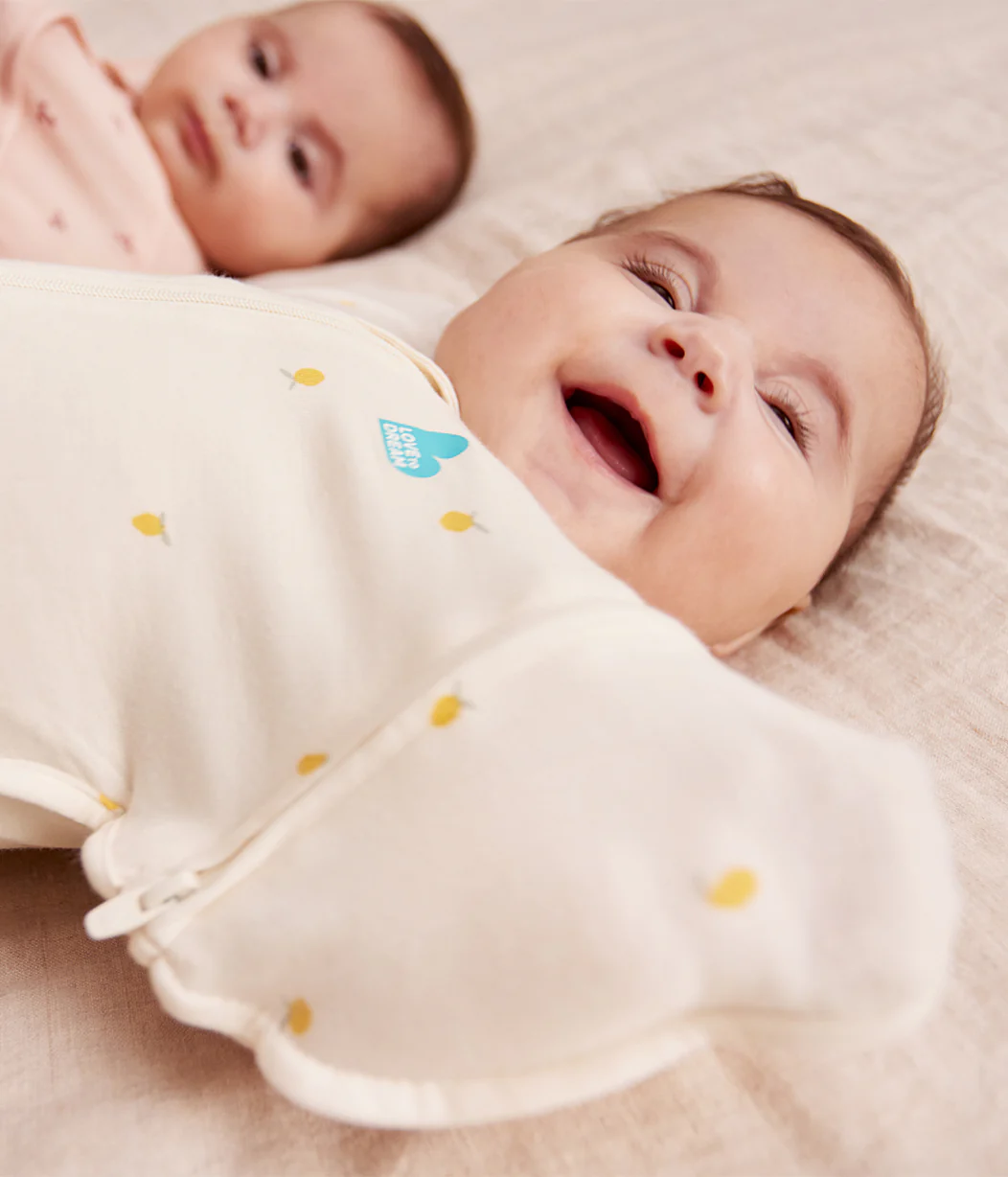 Swaddle Up™ 2-in-1 Transition Bag 1.0 TOG Viscose from Bamboo Cream Lemons - Image 6