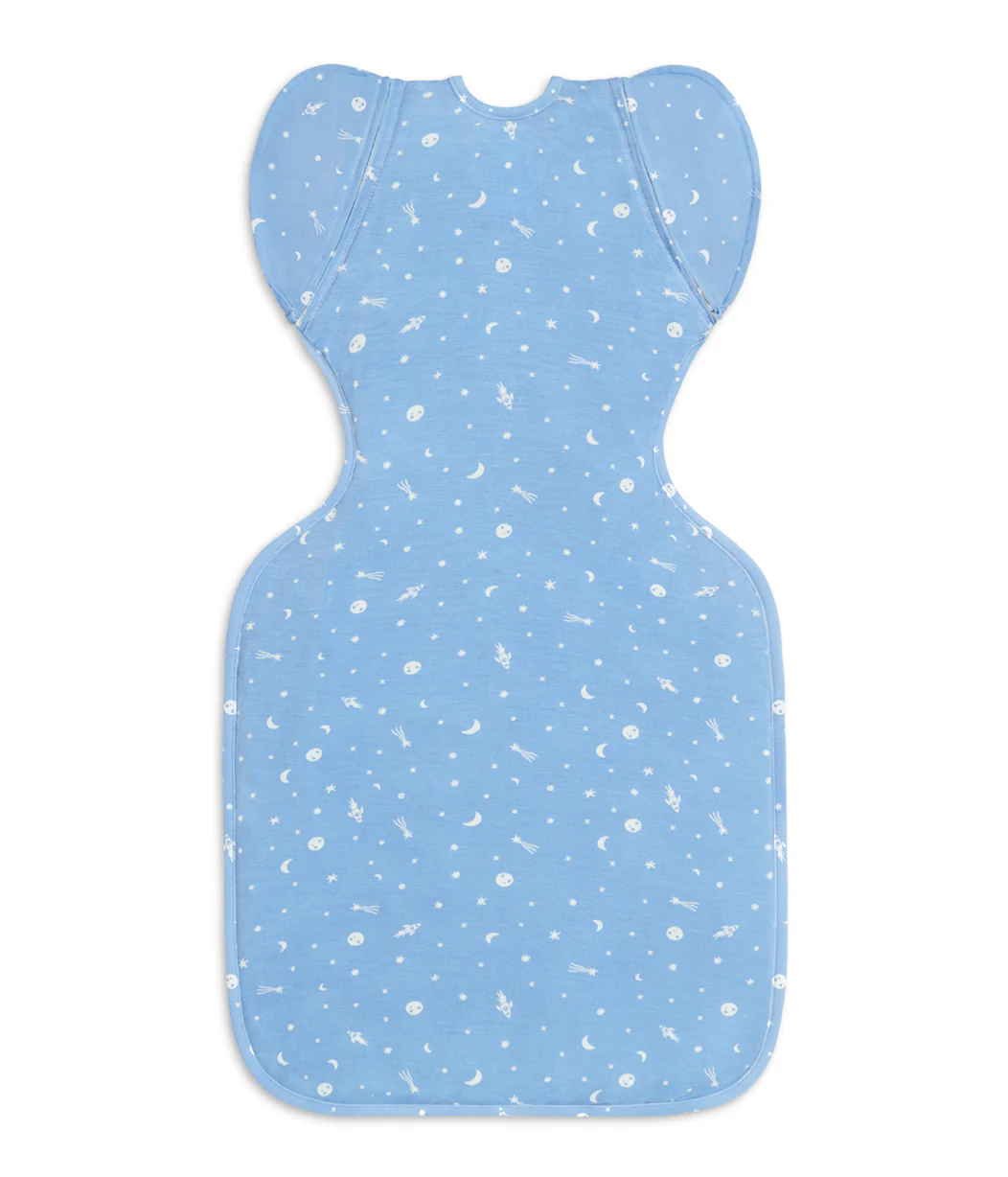 Swaddle Up™ 2-in-1 Transition Bag 1.0 TOG Viscose from Bamboo Light Blue Time and Space - Image 3