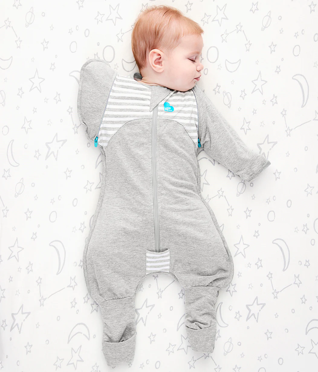 Swaddle Up™ 2-in-1 Transition Suit 1.0 TOG Cotton Gray - Image 5