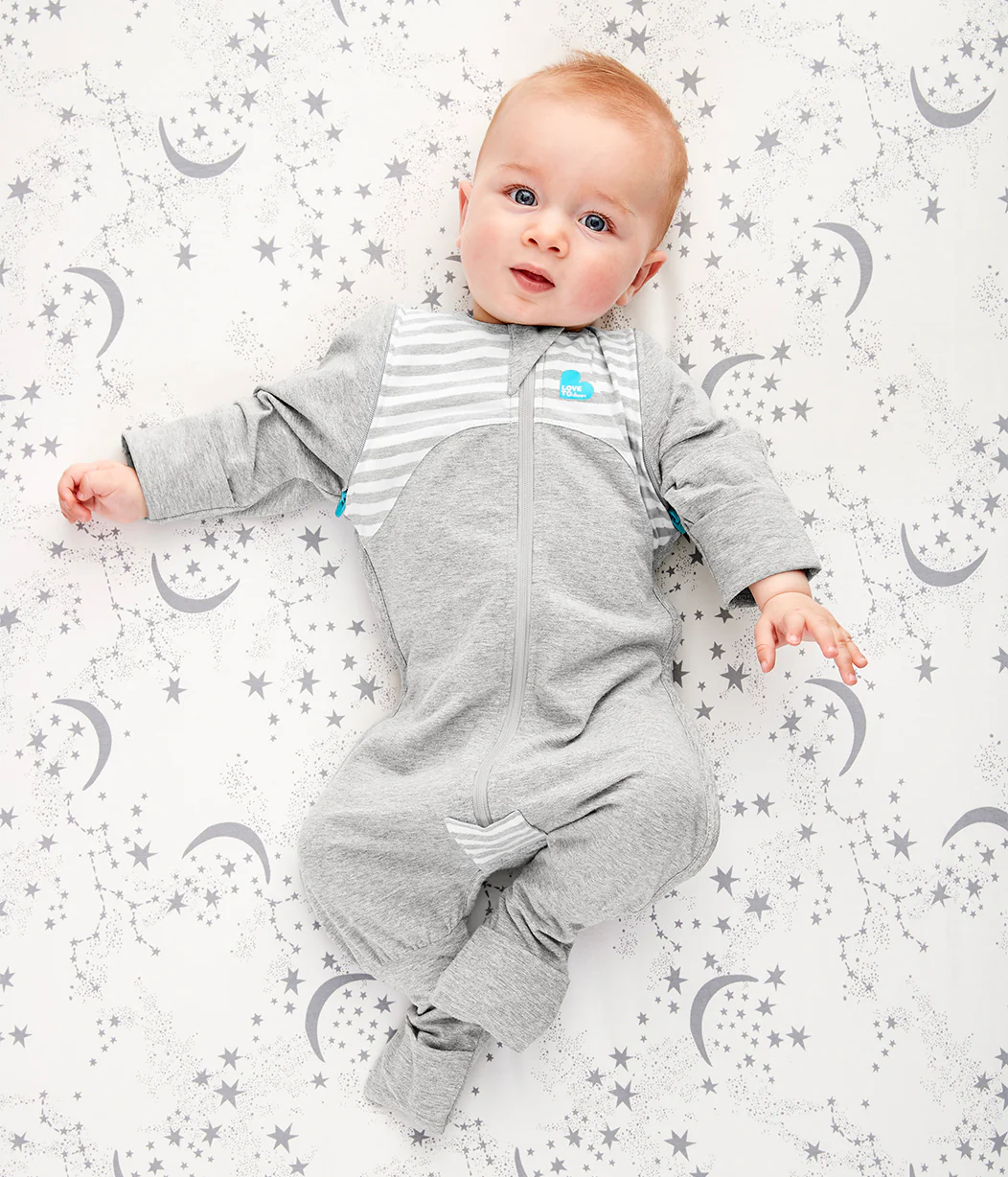 Swaddle Up™ 2-in-1 Transition Suit 1.0 TOG Cotton Gray - Image 6